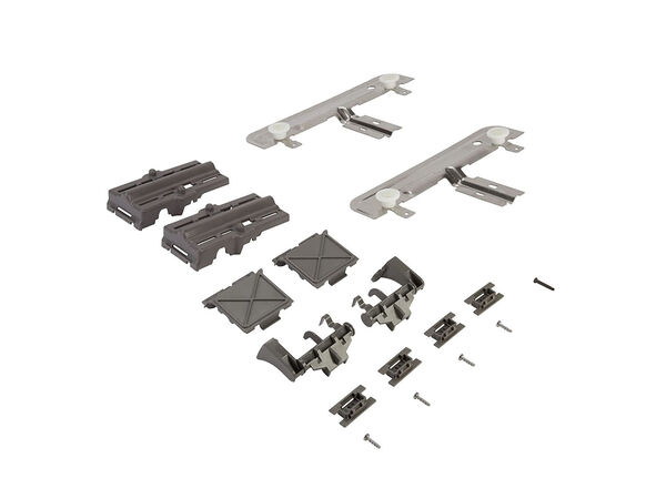 Upper Rack Adjuster Kit - White Wheels, Left and Right Sides – Part Number: W10712395