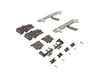 10065979-1-S-Whirlpool-W10712395-Upper Rack Adjuster Kit - White Wheels, Left and Right Sides