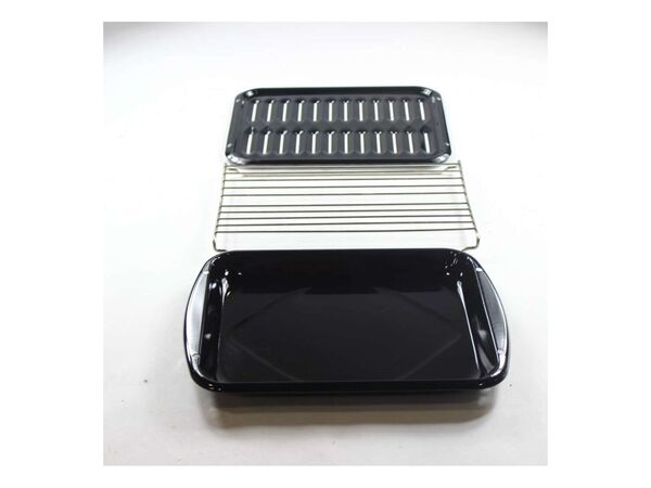 Broiler Pan with Roasting Rack – Part Number: W10123240
