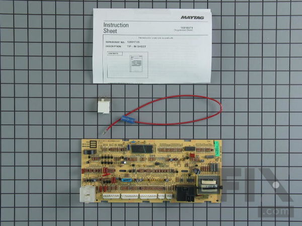 Electronic Control Board – Part Number: 12001725